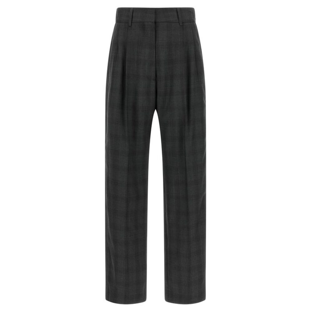 Blazé Milano Gray Virgin Wool Dress Women's Pants